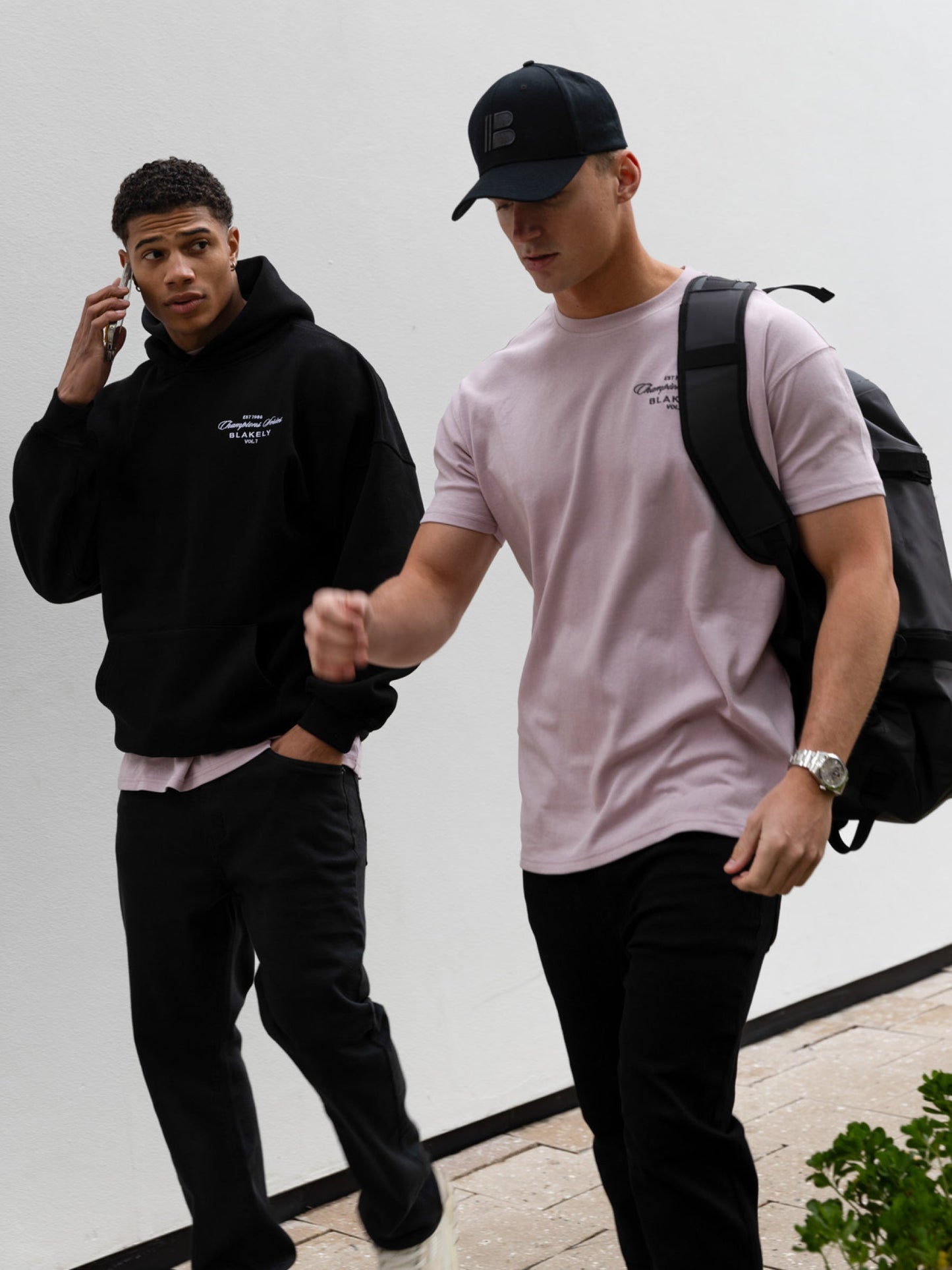 Champions Relaxed T-Shirt - Pale Pink