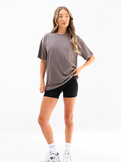 Isabel Oversized T-Shirt - Brown