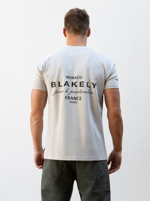 Monaco Relaxed T-Shirt - Stone Grey
