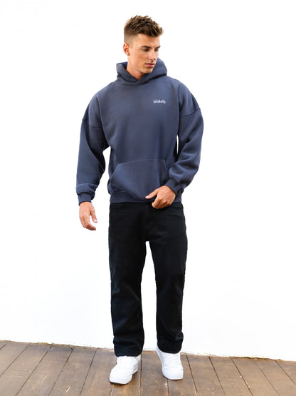 Sami Relaxed Hoodie - True Navy