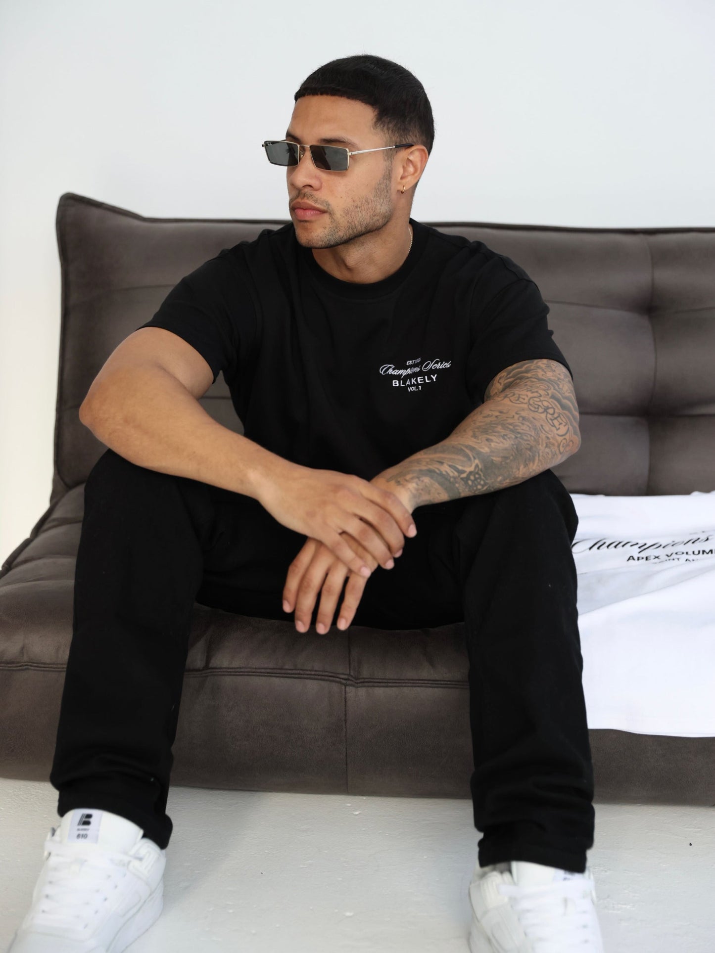 Champions Relaxed T-Shirt - Black