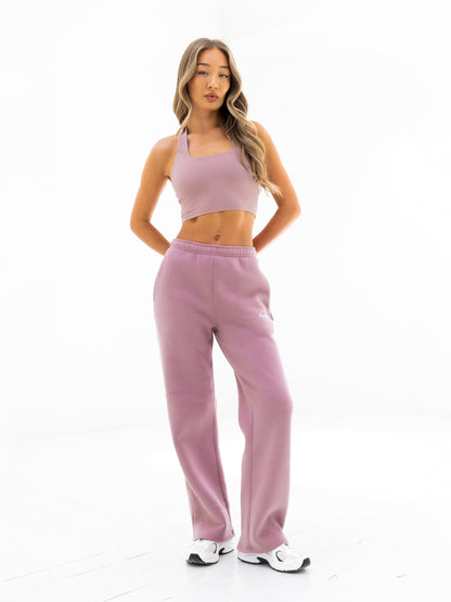 Active Studios Wide Leg Sweatpants - Dusty Pink