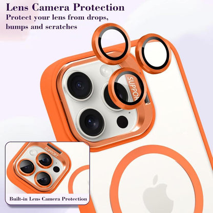 3-in-1 Shockproof Stand Protective Case for iPhone 17 Pro Max 17 16 15 14 13 12 11, with Screen Protector & Camera Lens Protector iPhone Case Cover