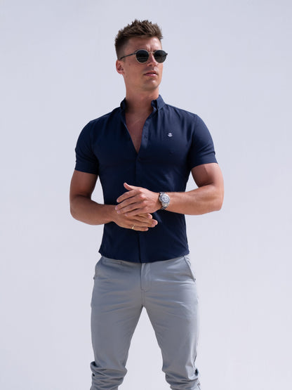Worcester Short Sleeve Shirt - Navy