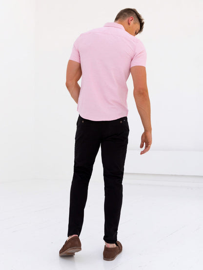 Dallas Short Sleeve Shirt - Pink