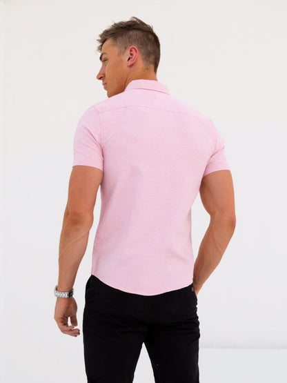 Dallas Short Sleeve Shirt - Pink