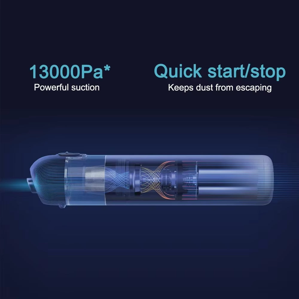 Portable handheld vacuum cleaner